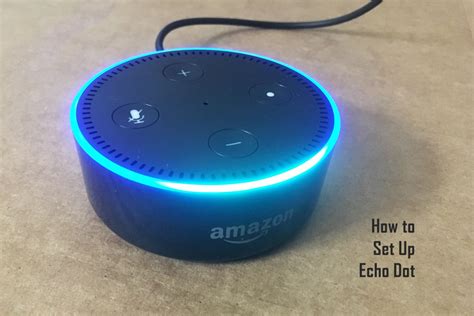 how to set up echo dot